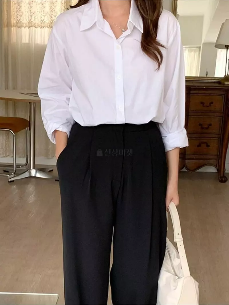 Chemi - Korean Women Fashion - #momslook - Puzzle Shirt