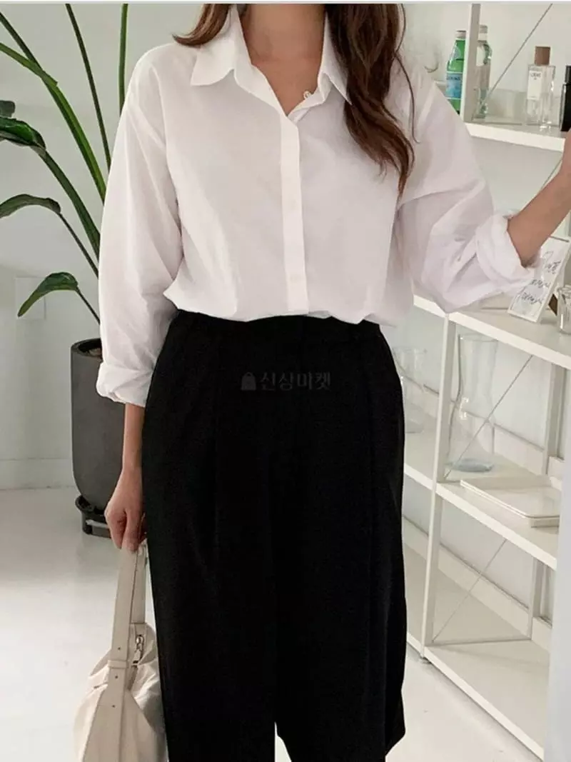 Chemi - Korean Women Fashion - #momslook - Puzzle Shirt - 3