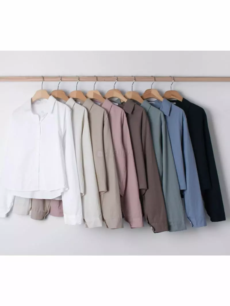 Chemi - Korean Women Fashion - #momslook - Hana Crop Shirt - 5