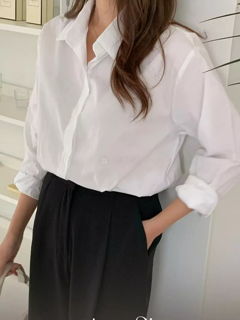 Chemi - Korean Women Fashion - #momslook - Puzzle Shirt - 4