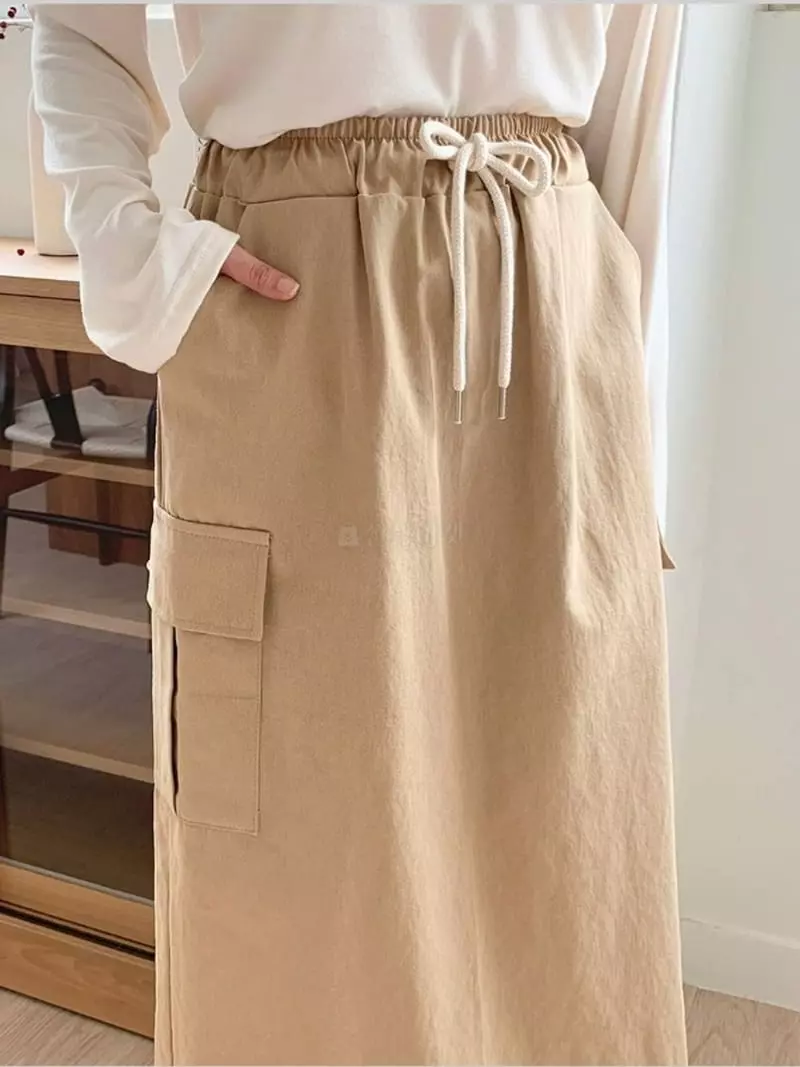 Chemi - Korean Women Fashion - #womensfashion - Bio Number Skirt - 3