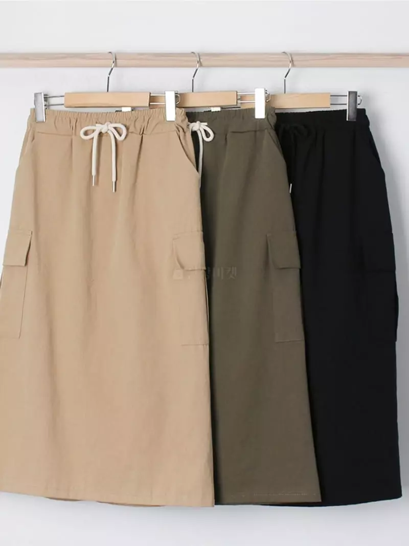 Chemi - Korean Women Fashion - #womensfashion - Bio Number Skirt - 5
