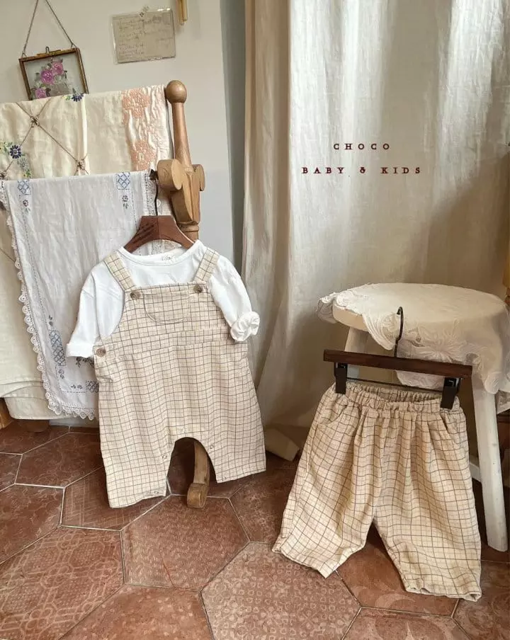 Choco bebe - Korean Baby Fashion - #babyboutique - Bebe Roy Dungarees - 8