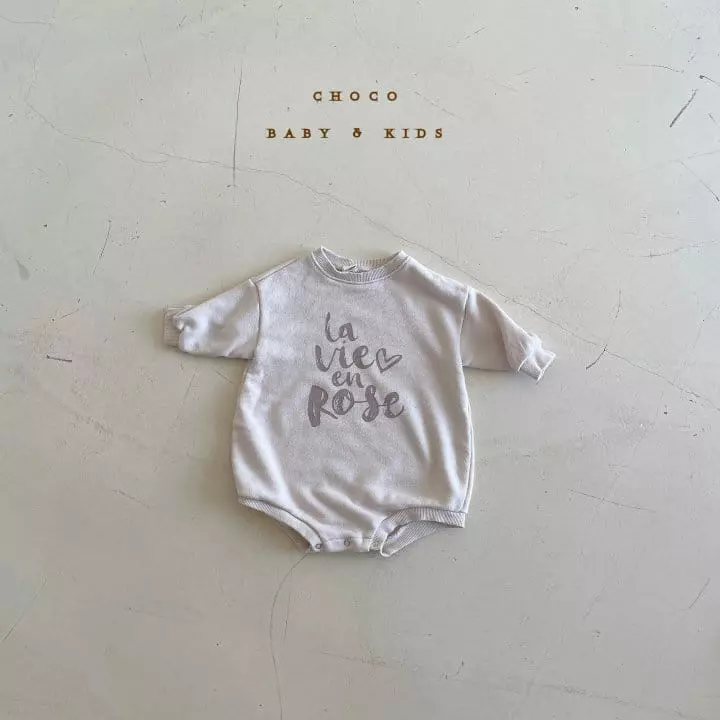 Choco bebe - Korean Baby Fashion - #babyboutiqueclothing - Rose Bodysuit - 6