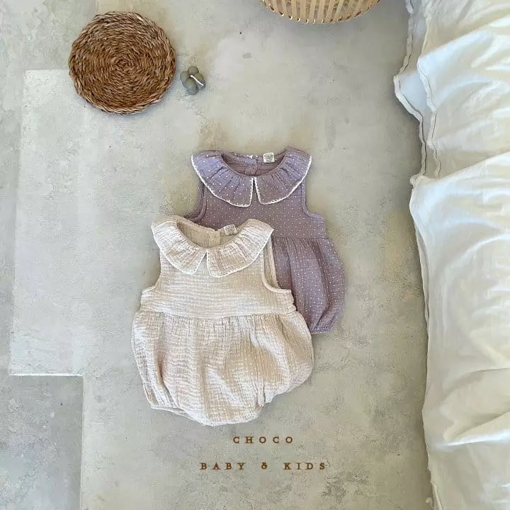 Choco bebe - Korean Baby Fashion - #babyootd - Cotton Candy Bodysuit - 5