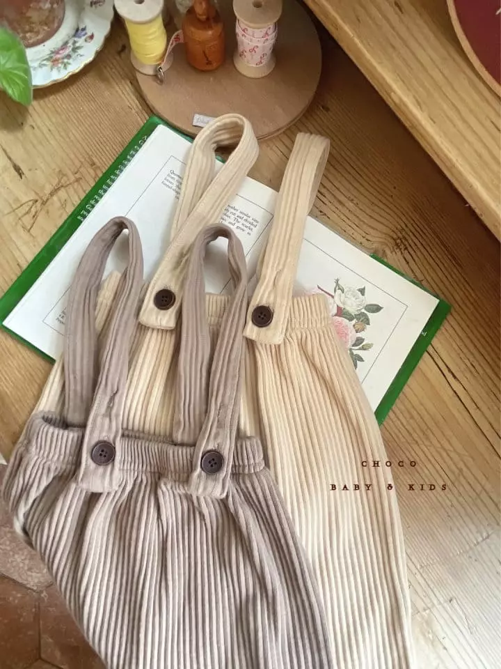Choco bebe - Korean Baby Fashion - #babywear - Bebe Dungarees Pants - 5