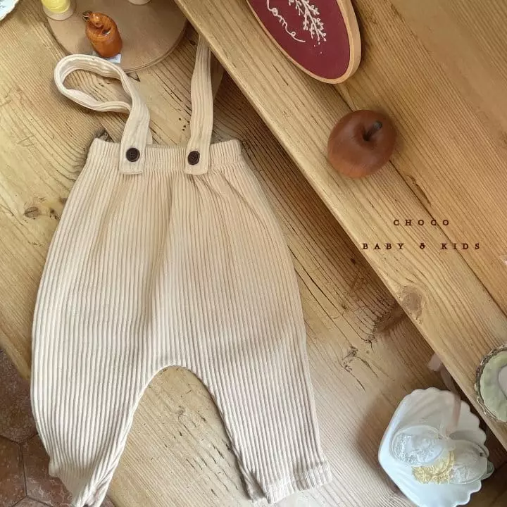 Choco bebe - Korean Baby Fashion - #onlinebabyboutique - Bebe Dungarees Pants - 6