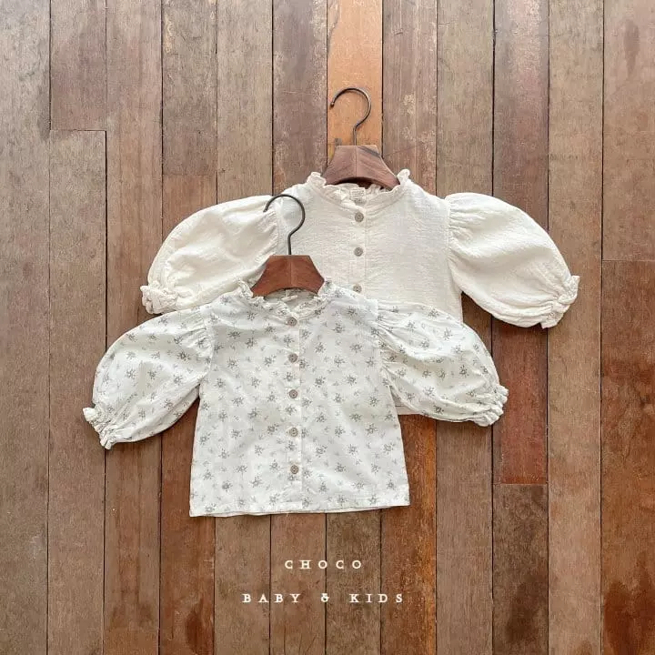 Choco bebe - Korean Children Fashion - #Kfashion4kids - Flo Blouse - 2