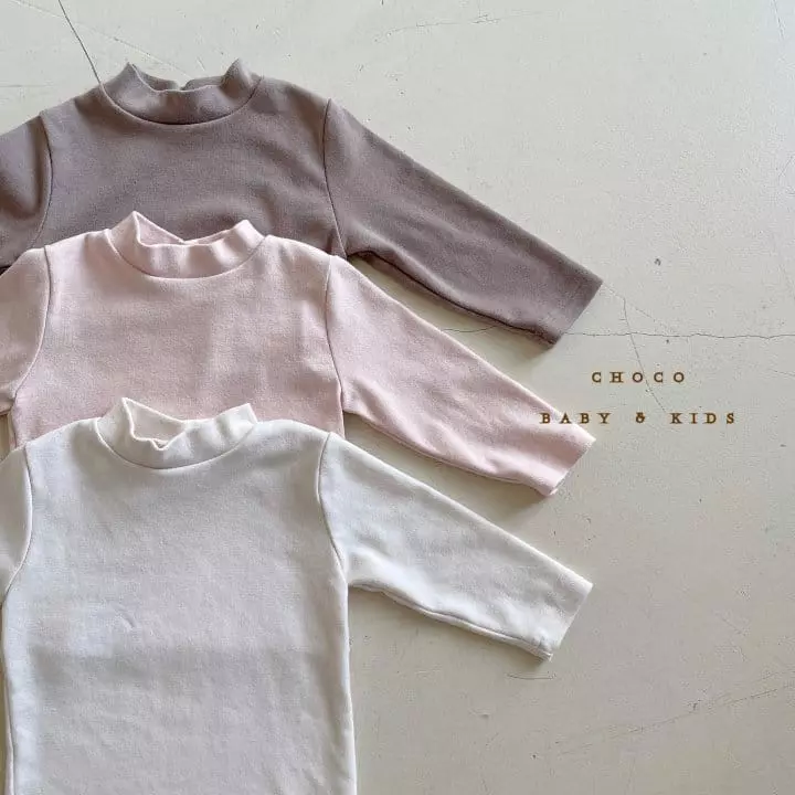 Choco bebe - Korean Children Fashion - #Kfashion4kids - Basic Turtleneck Tee - 5