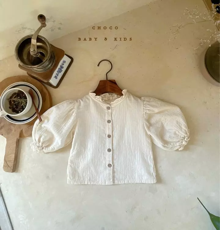 Choco bebe - Korean Children Fashion - #childofig - Flo Blouse - 7