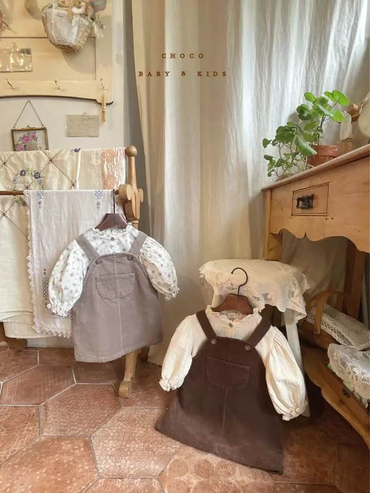 Choco bebe - Korean Children Fashion - #childofig - Flo Blouse - 8