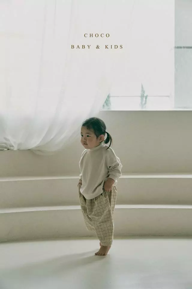 Choco bebe - Korean Children Fashion - #childofig - Loose Fit Turtleneck Tee - 7