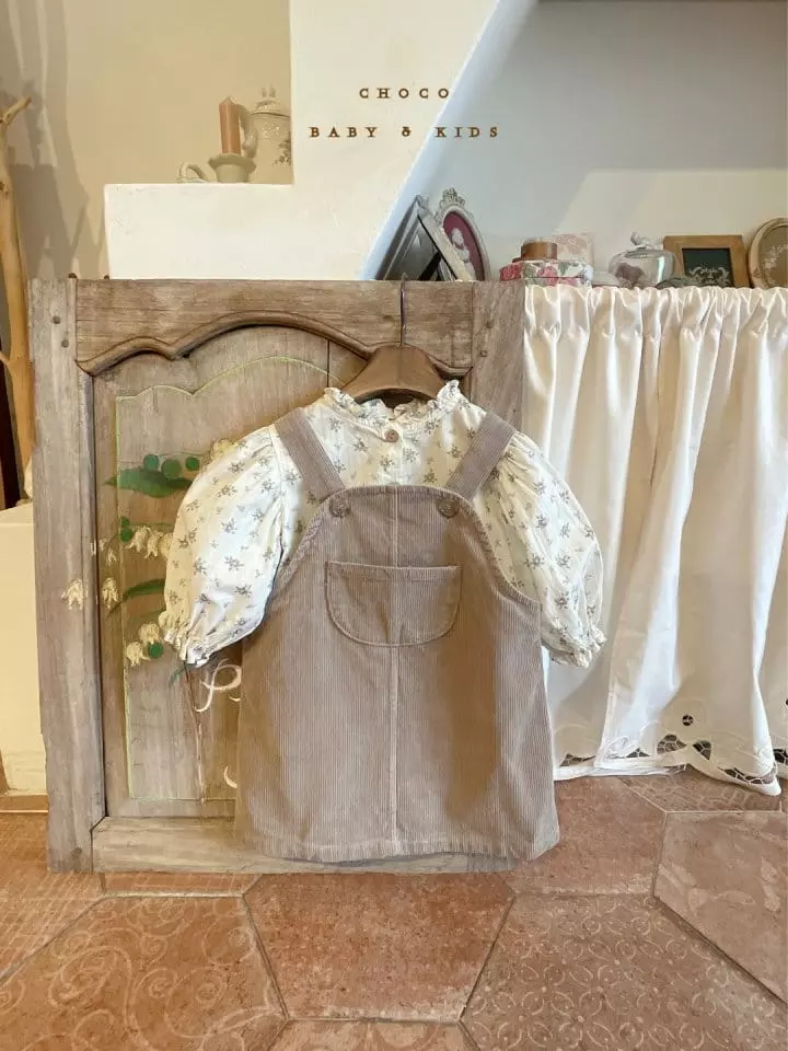 Choco bebe - Korean Children Fashion - #discoveringself - Ello Dungarees Skirt - 4
