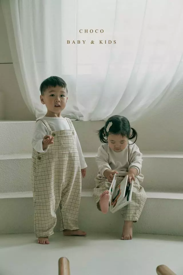 Choco bebe - Korean Children Fashion - #kidsshorts - Roy Dungarees Pants - 2