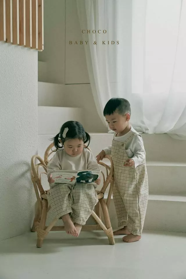 Choco bebe - Korean Children Fashion - #kidsstore - Roy Dungarees Pants - 3
