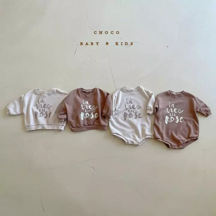 Choco bebe - Korean Children Fashion - #kidsstore - Rose Sweatshirt - 11