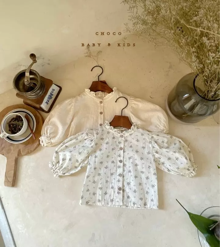 Choco bebe - Korean Children Fashion - #kidzfashiontrend - Flo Blouse