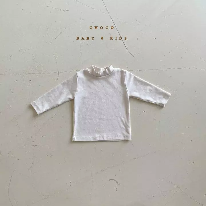 Choco bebe - Korean Children Fashion - #kidsstore - Basic Turtleneck Tee - 4