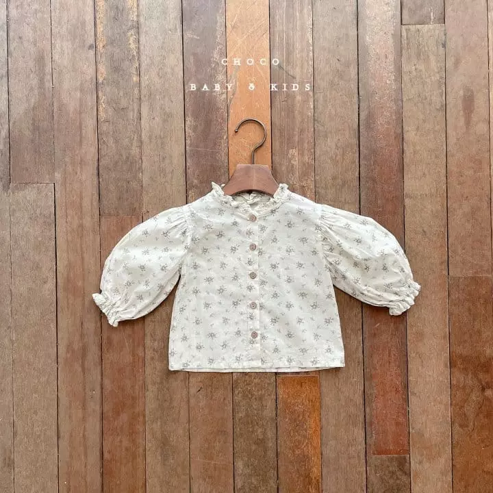 Choco bebe - Korean Children Fashion - #littlefashionista - Flo Blouse - 3
