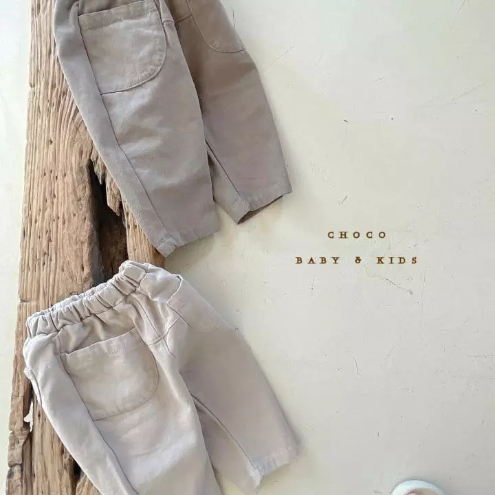 Choco bebe - Korean Children Fashion - #littlefashionista - Benedic Pocket Pants