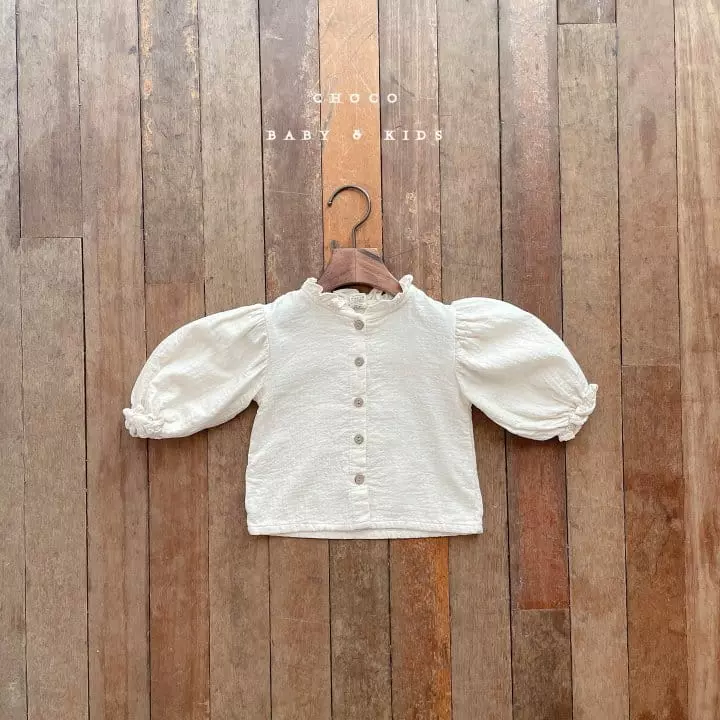 Choco bebe - Korean Children Fashion - #littlefashionista - Flo Blouse - 4