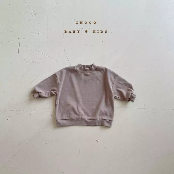 Choco bebe - Korean Children Fashion - #magicofchildhood - Loose Fit Turtleneck Tee