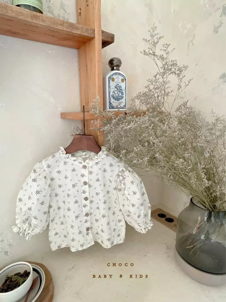 Choco bebe - Korean Children Fashion - #minifashionista - Flo Blouse - 5