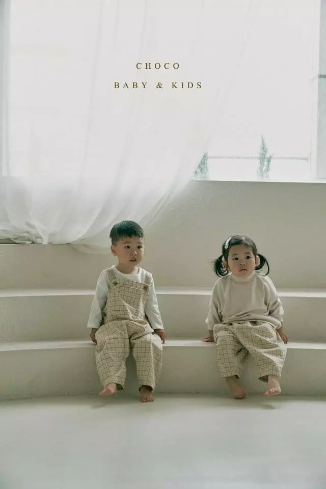 Choco bebe - Korean Children Fashion - #prettylittlegirls - Roy Dungarees Pants - 9
