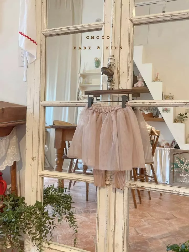 Choco bebe - Korean Children Fashion - #minifashionista - Tutu Leggings Skirt - 4