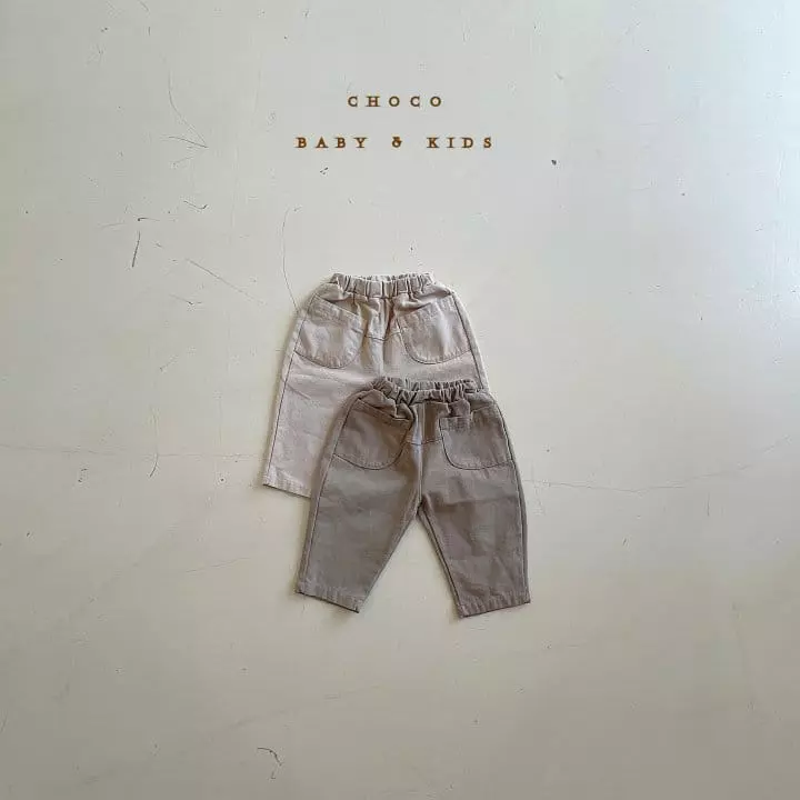 Choco bebe - Korean Children Fashion - #minifashionista - Benedic Pocket Pants - 4