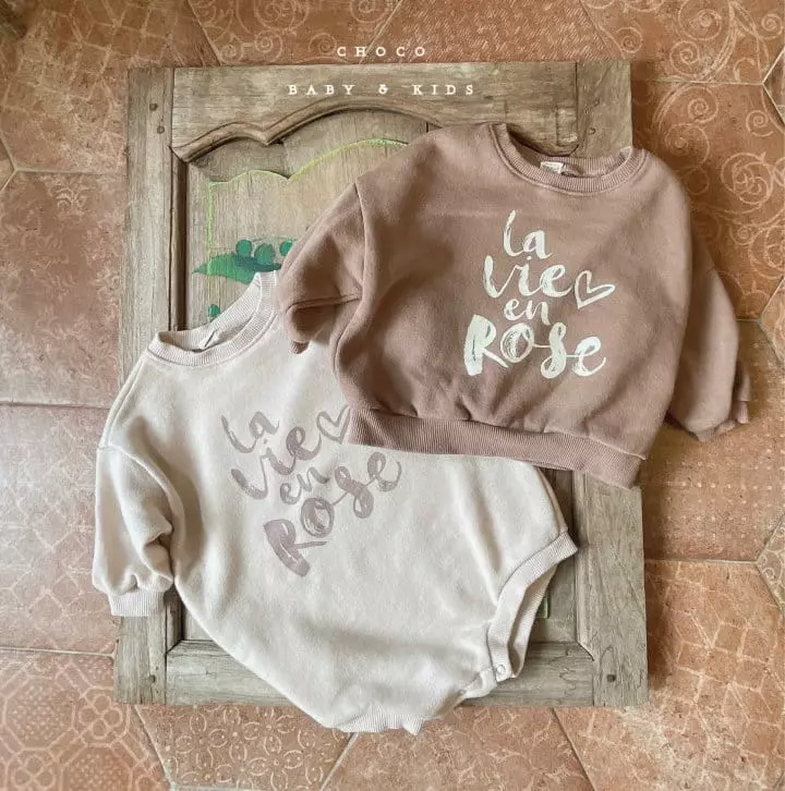 Choco bebe - Korean Children Fashion - #prettylittlegirls - Rose Sweatshirt