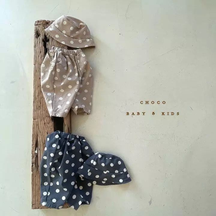 Choco bebe - Korean Children Fashion - #stylishchildhood - Dot Pants