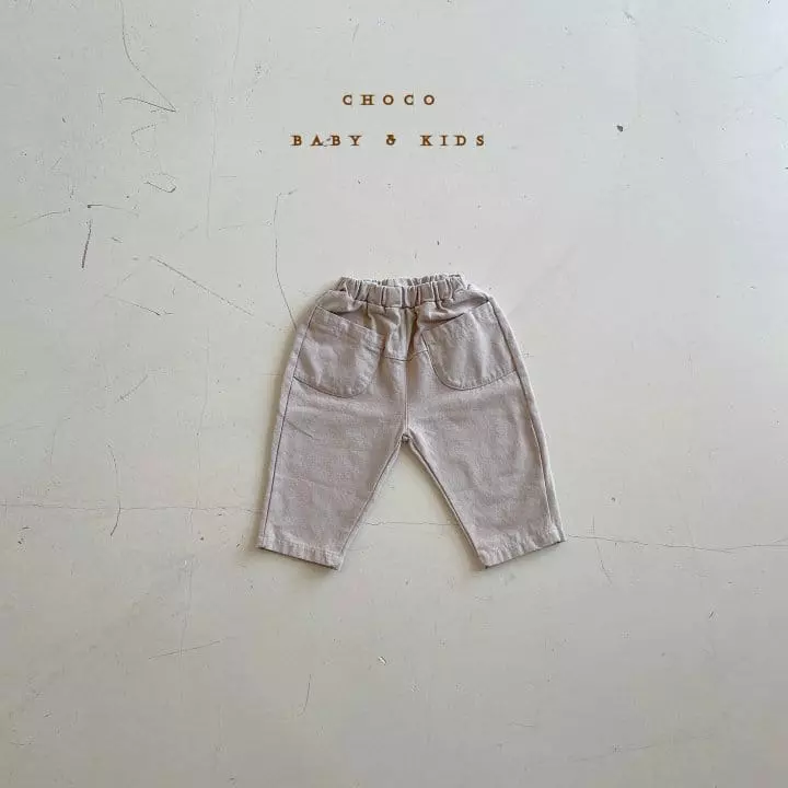 Choco bebe - Korean Children Fashion - #toddlerclothing - Benedic Pocket Pants - 6