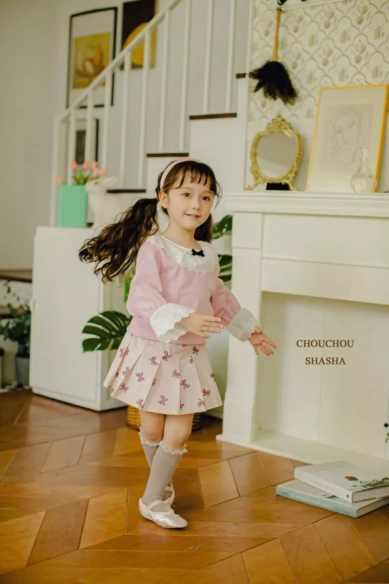 Chouchou Shasha - Korean Children Fashion - #Kfashion4kids - Eve Lace Tee - 7