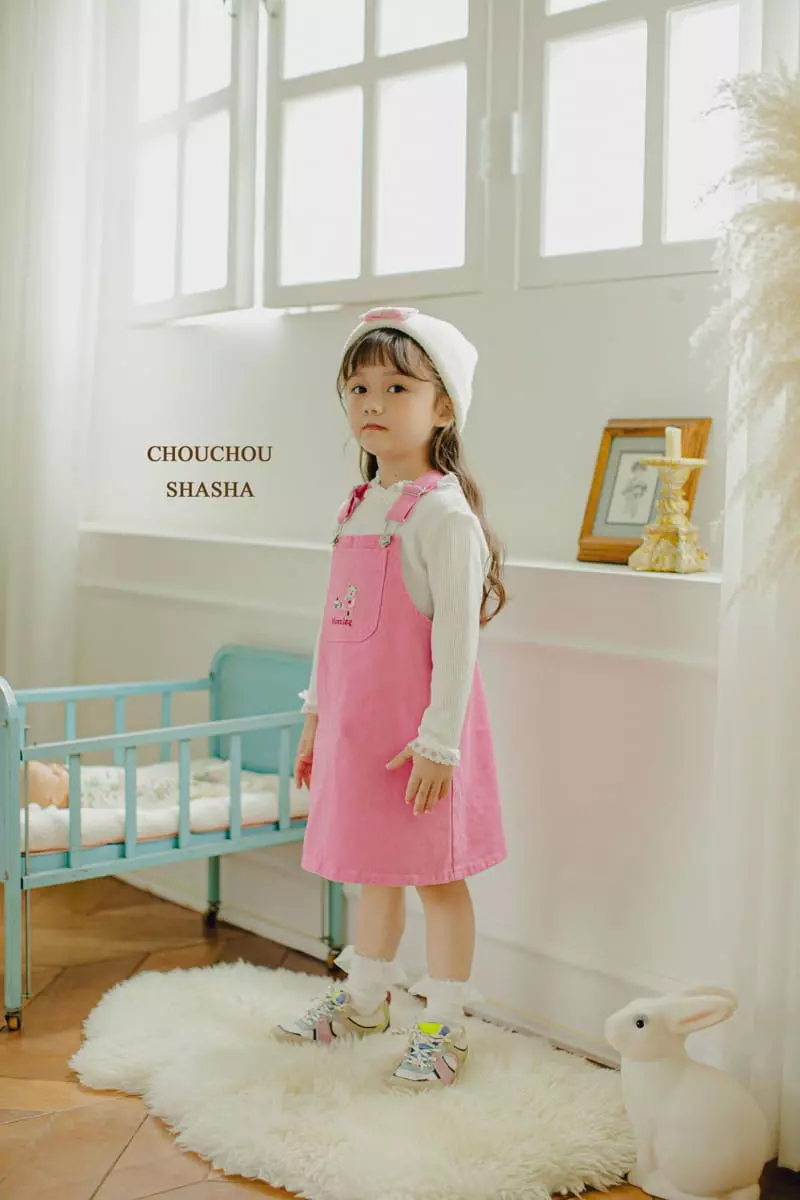 Chouchou Shasha - Korean Children Fashion - #Kfashion4kids - Morning Overalls One-piece - 3