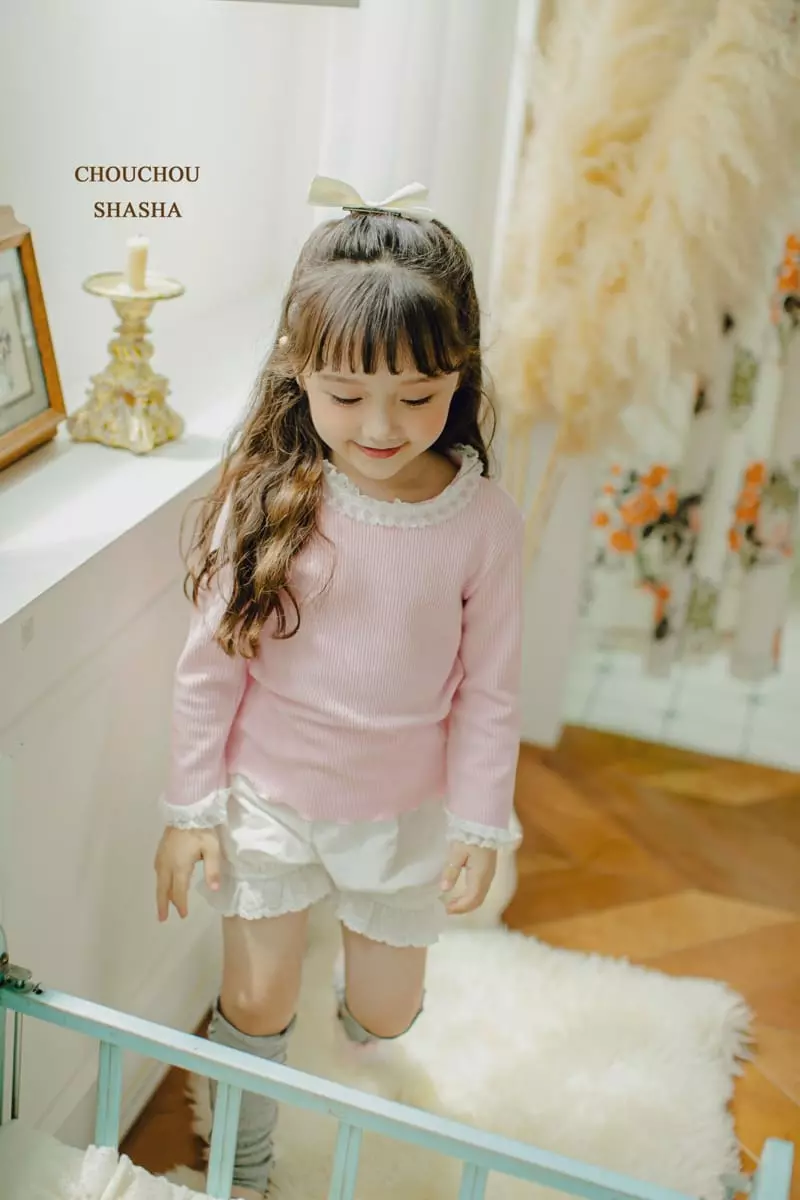 Chouchou Shasha - Korean Children Fashion - #Kfashion4kids - Pure Rib Tee - 2