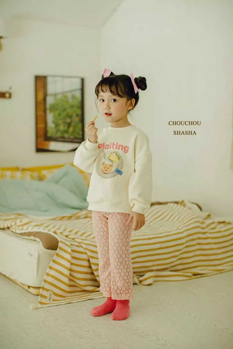 Chouchou Shasha - Korean Children Fashion - #childofig - Lace Pants with Mom - 12