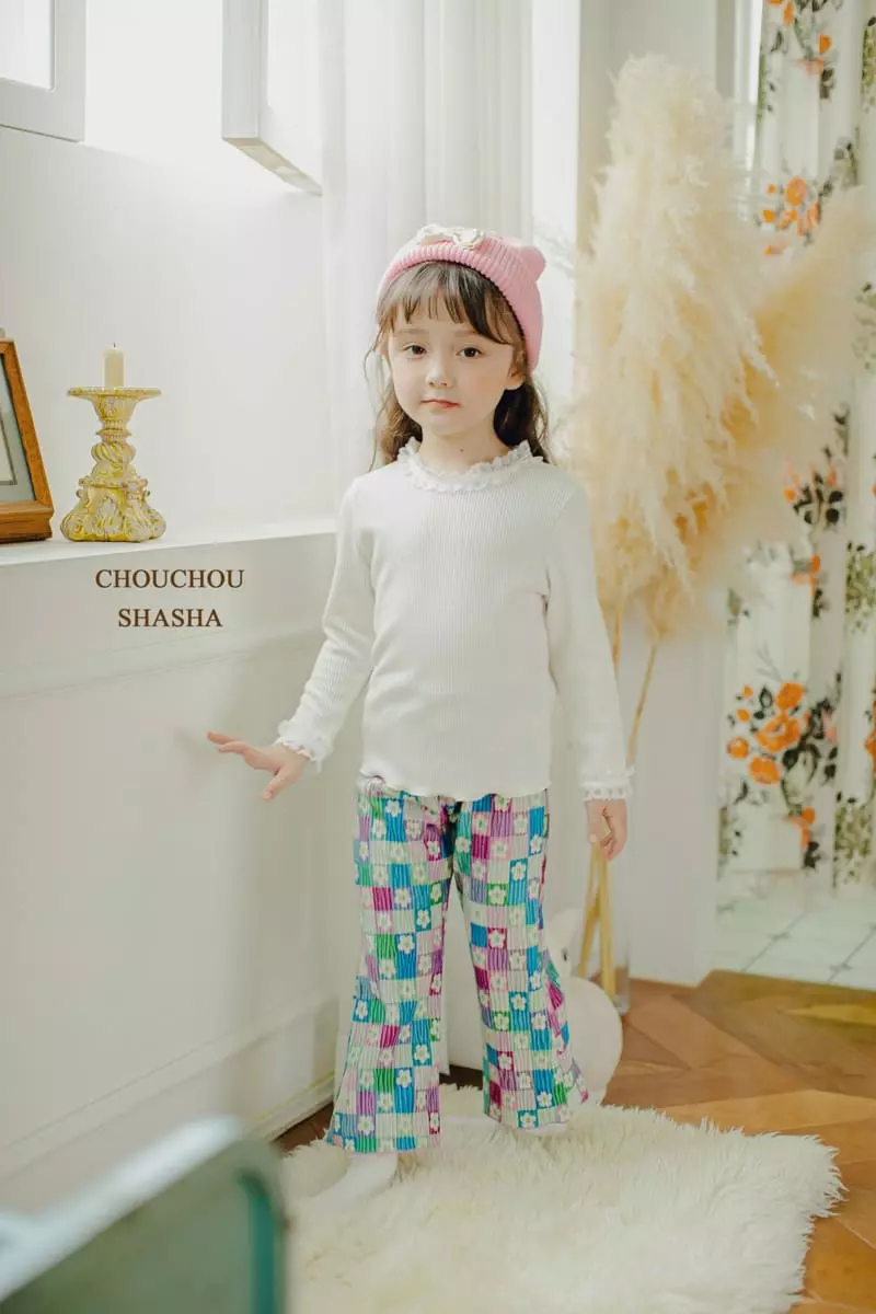 Chouchou Shasha - Korean Children Fashion - #designkidswear - Pure Rib Tee - 12