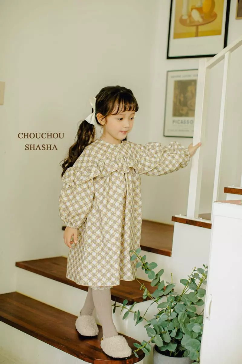 Chouchou Shasha - Korean Children Fashion - #designkidswear - Anna One-piece - 4
