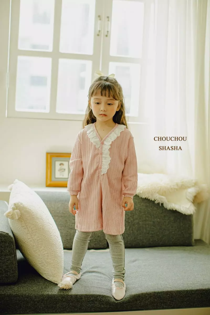 Chouchou Shasha - Korean Children Fashion - #discoveringself - Milk Jumpsuit - 3