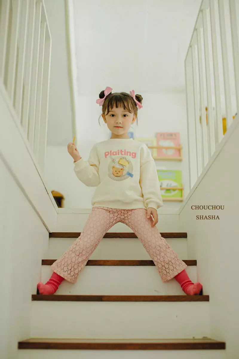 Chouchou Shasha - Korean Children Fashion - #discoveringself - Lace Pants with Mom - 2