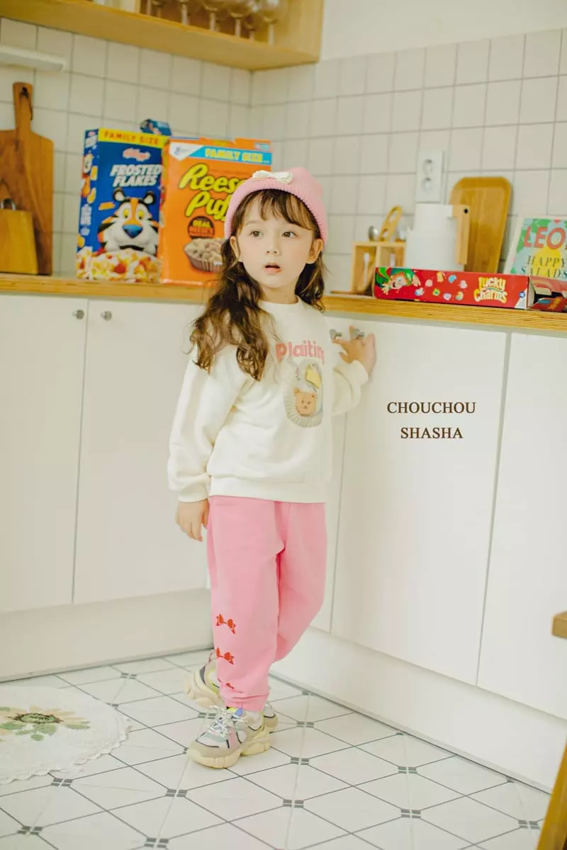 Chouchou Shasha - Korean Children Fashion - #fashionkids - Cookie Sweatshirt - 2