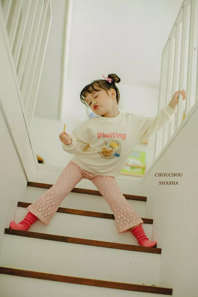 Chouchou Shasha - Korean Children Fashion - #fashionkids - Lace Pants with Mom - 4