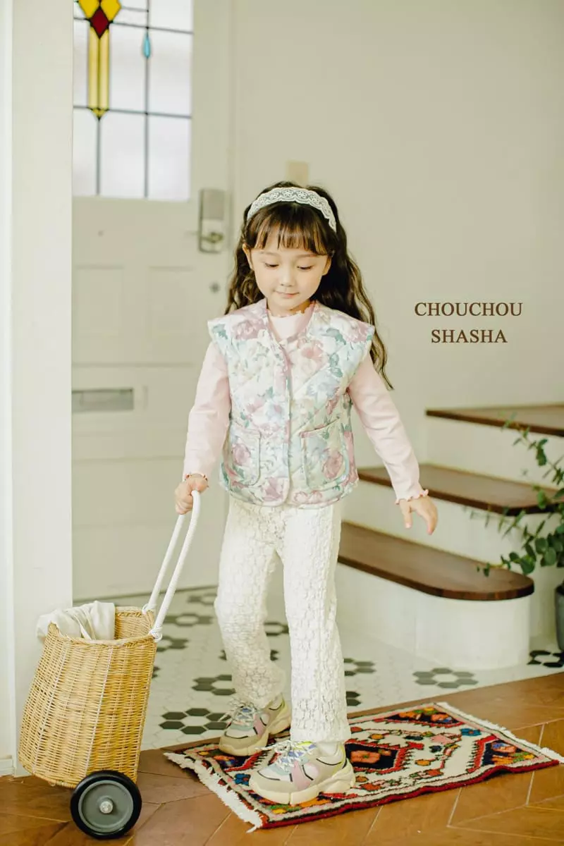 Chouchou Shasha - Korean Children Fashion - #kidsshorts - Dream Padding Vest - 3