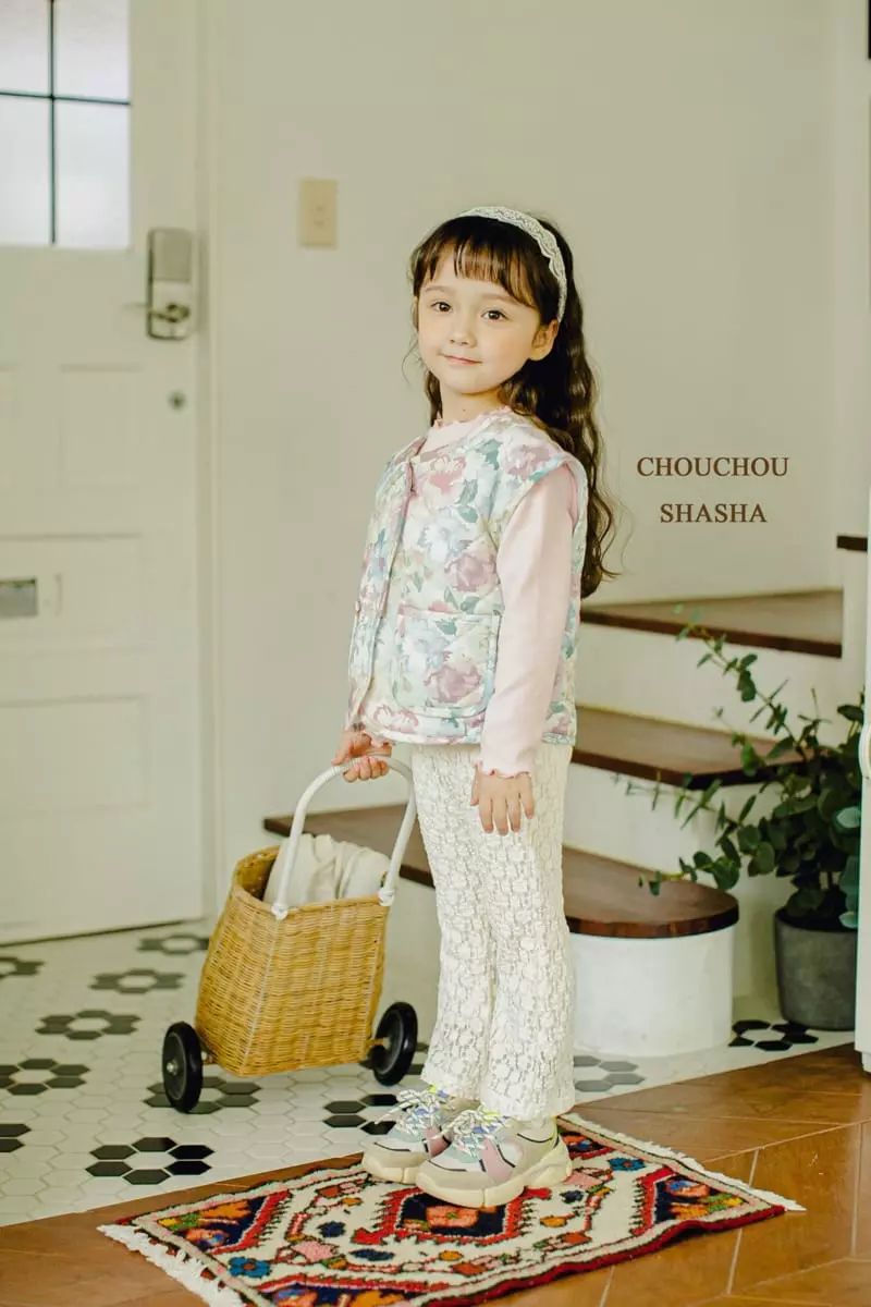 Chouchou Shasha - Korean Children Fashion - #kidsshorts - Dream Padding Vest - 4