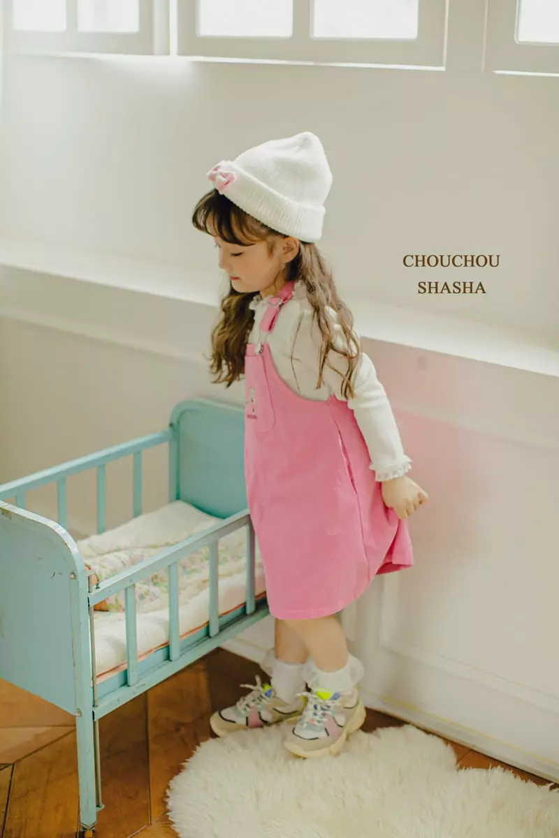 Chouchou Shasha - Korean Children Fashion - #kidzfashiontrend - Morning Overalls One-piece - 2