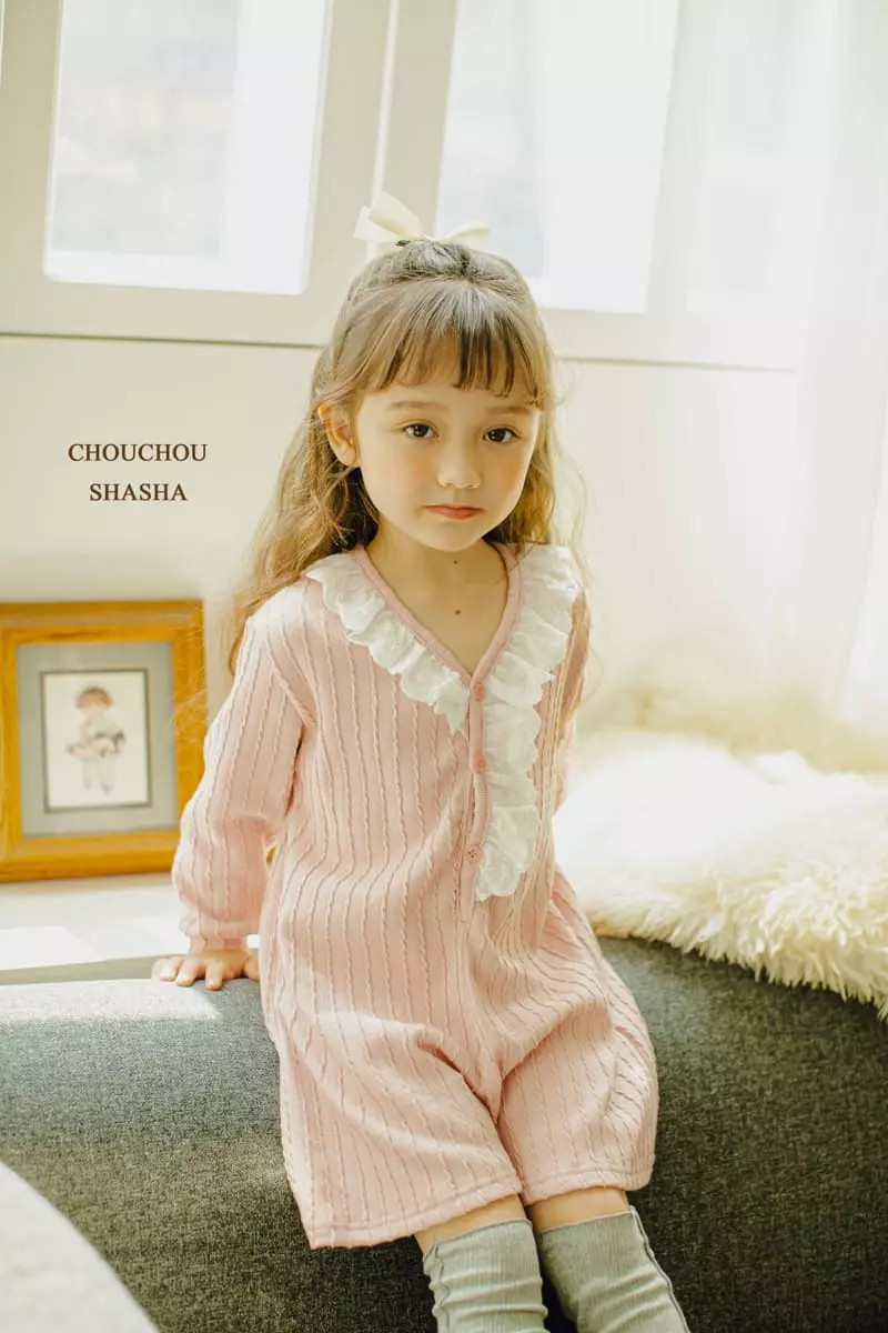 Chouchou Shasha - Korean Children Fashion - #littlefashionista - Milk Jumpsuit - 9