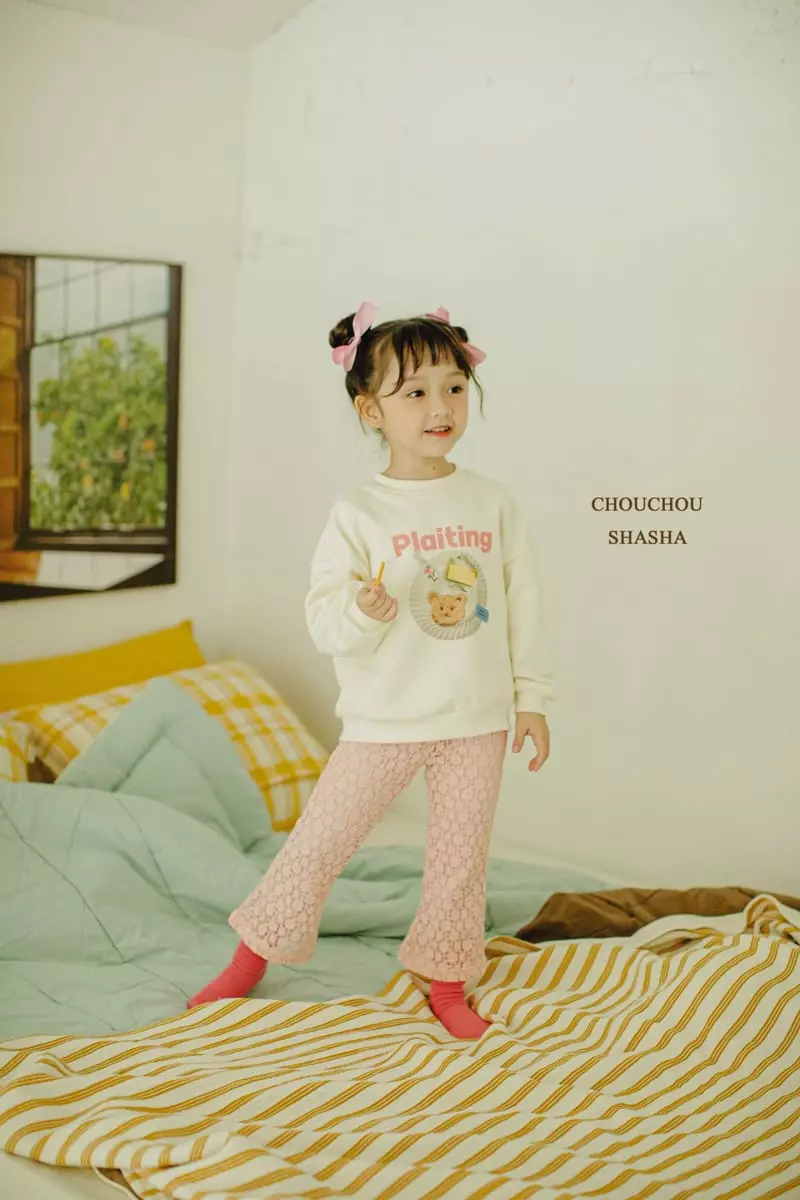 Chouchou Shasha - Korean Children Fashion - #littlefashionista - Lace Pants with Mom - 8