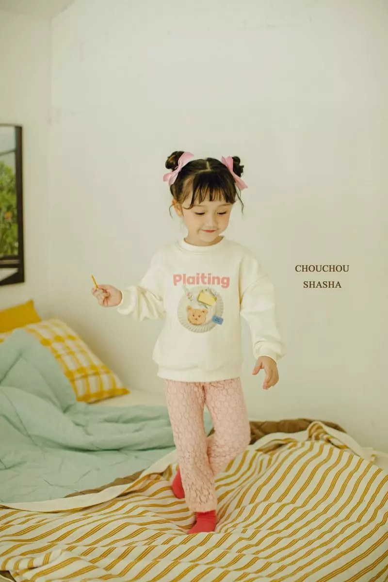 Chouchou Shasha - Korean Children Fashion - #magicofchildhood - Lace Pants with Mom - 9