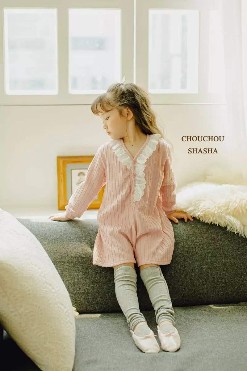 Chouchou Shasha - Korean Children Fashion - #minifashionista - Milk Jumpsuit - 11